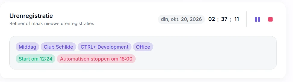 Time registration 2027 ready